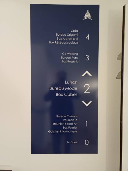 Création d'une signalétique de campus en Ile de France