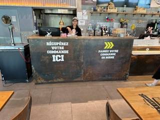 Création de signalétique intérieure pour un restaurant à Nantes