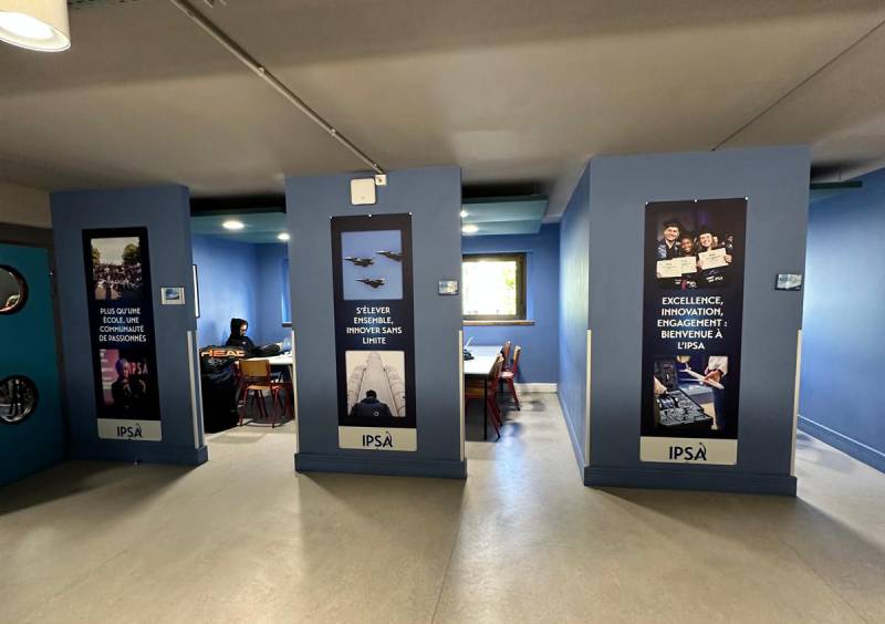 Création de signalétique intérieure à proximité de Paris