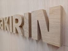 Notre zone d'activité pour ce service Lettres en volumes non éclairées pour logo mural