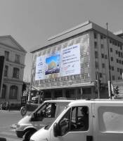 Notre zone d'activité pour ce service Impression de bâche personnalisée pour habillage d'un échafaudage